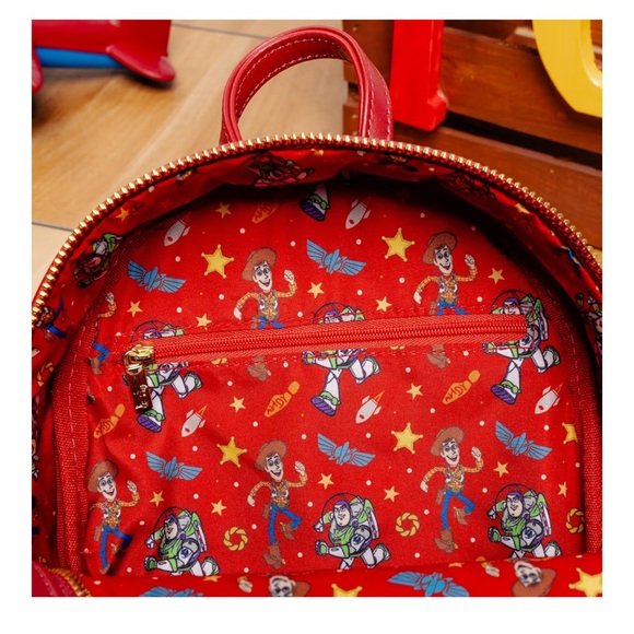 Loungefly Pixar: Toy Story - Andy's Room Mini-Backpack, Amazon Exclusive - Picture 9 of 16